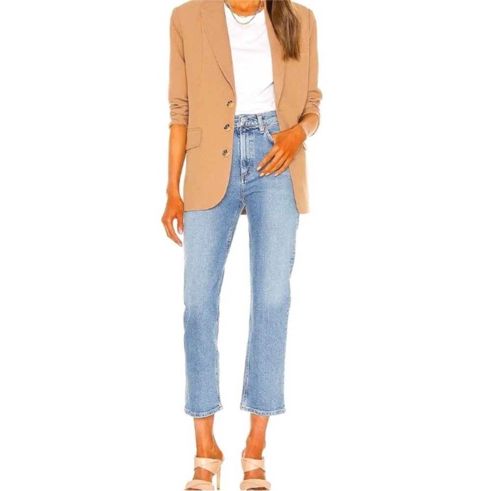 AGOLDE Mid Rise Comfort Wilder Straight Leg Jean 30